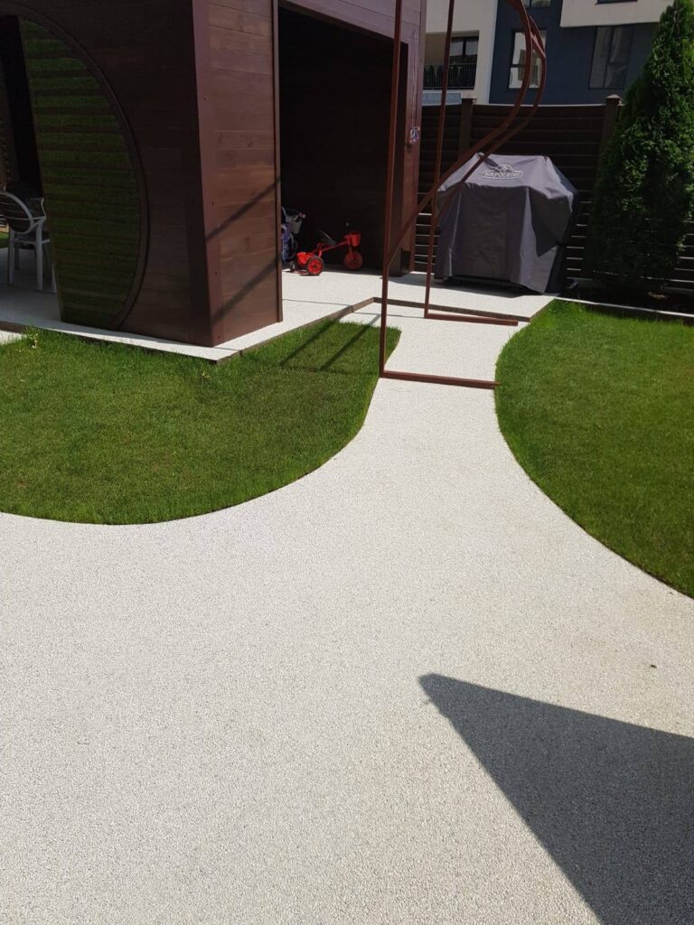 Covor de piatra cu rasina epoxidica