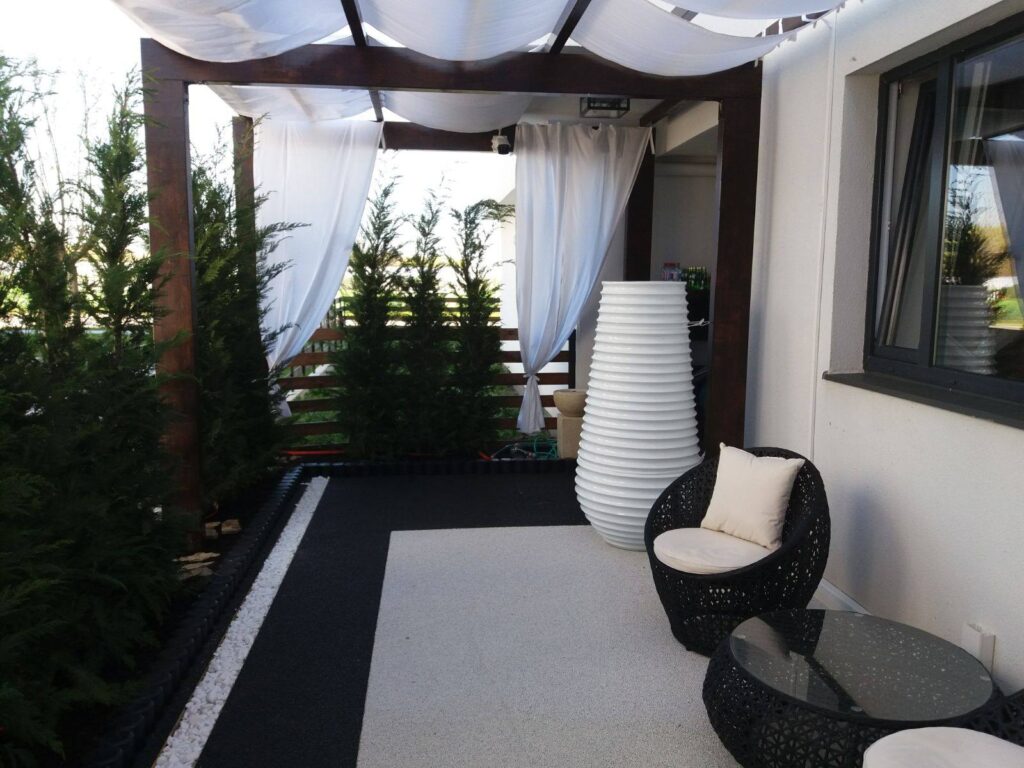 Covor de piatra cu rasina epoxidica