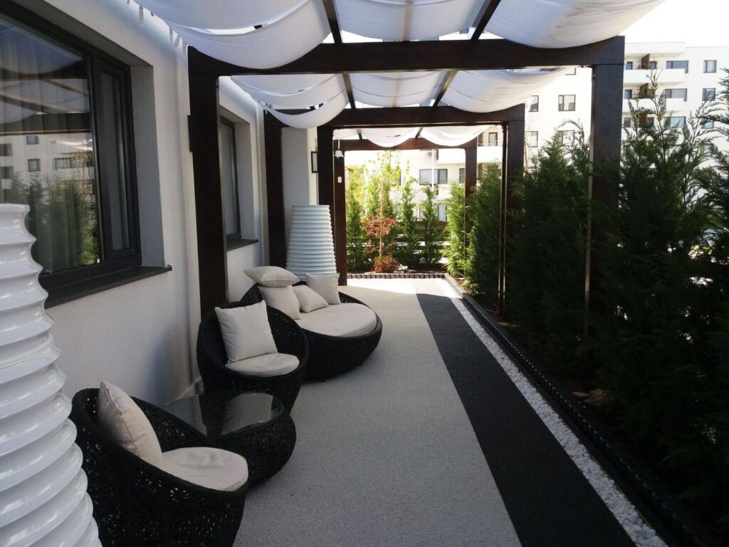 Covor de piatra cu rasina epoxidica